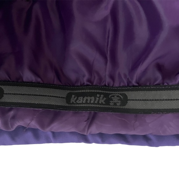 Kamik Winter Jacket Girls, Size 12, Purple - Picture 7 of 15